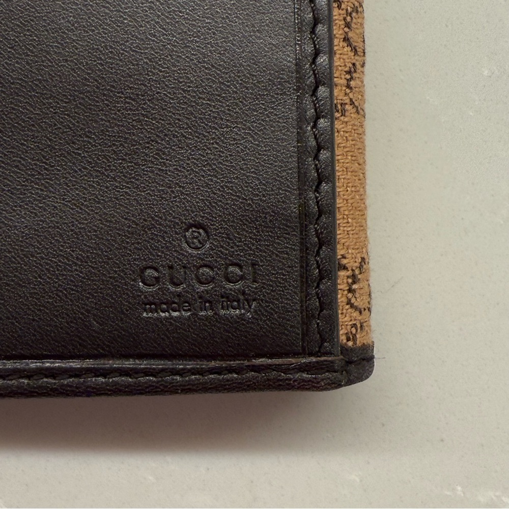 🔥GUARANTEED AUTHENTIC LIKE NEWGucci Tan and Brown  Monogram Wallet🔥 - Picture 5 of 15